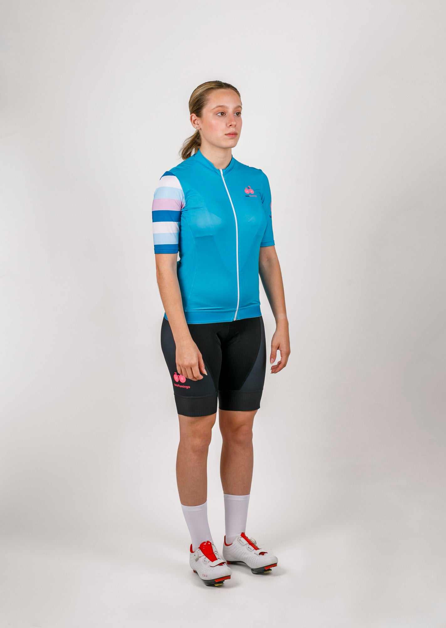 AquaVelo Womens Cycling Jersey Stylish Womens Specific Fit